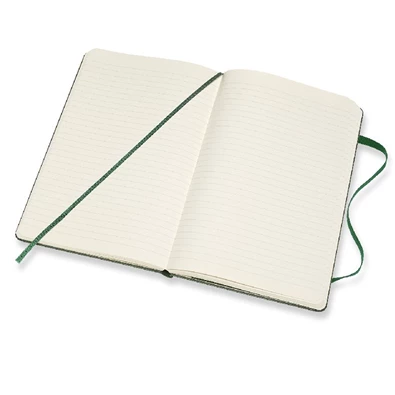Moleskine QP060K15 kemény mirtusz zöld "L" vonalas notesz Moleskine QP060K15 kemény mirtusz zöld "L" vonalas notesz