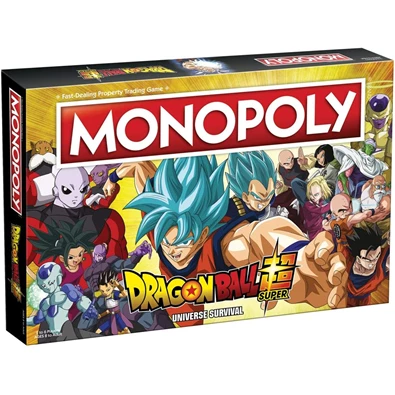 Monopoly - Dragon Ball Super - angol nyelvű társasjáték Monopoly - Dragon Ball Super - angol nyelvű társasjáték