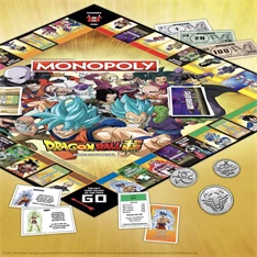 Monopoly - Dragon Ball Super - angol nyelvű társasjáték Monopoly - Dragon Ball Super - angol nyelvű társasjáték