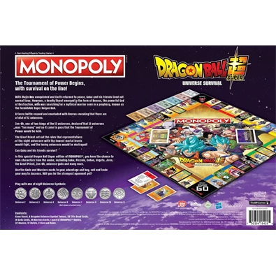 Monopoly - Dragon Ball Super - angol nyelvű társasjáték Monopoly - Dragon Ball Super - angol nyelvű társasjáték