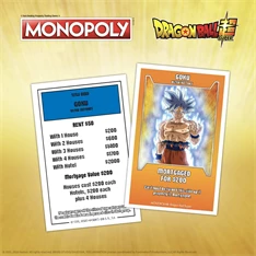 Monopoly - Dragon Ball Super - angol nyelvű társasjáték Monopoly - Dragon Ball Super - angol nyelvű társasjáték