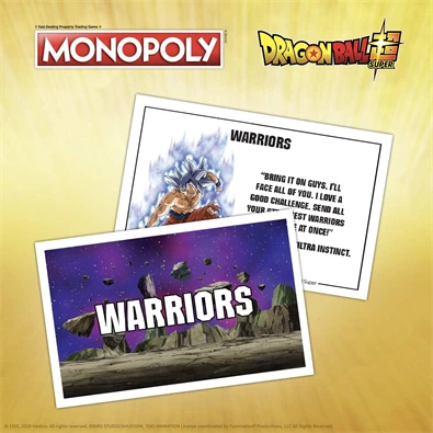Monopoly - Dragon Ball Super - angol nyelvű társasjáték Monopoly - Dragon Ball Super - angol nyelvű társasjáték