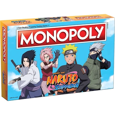 Monopoly - Naruto - angol nyelvű társasjáték Monopoly - Naruto - angol nyelvű társasjáték
