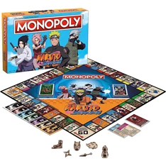 Monopoly - Naruto - angol nyelvű társasjáték Monopoly - Naruto - angol nyelvű társasjáték