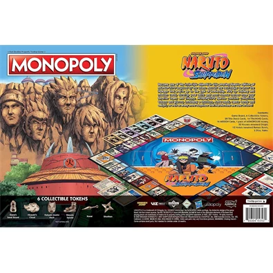 Monopoly - Naruto - angol nyelvű társasjáték Monopoly - Naruto - angol nyelvű társasjáték
