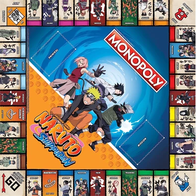 Monopoly - Naruto - angol nyelvű társasjáték Monopoly - Naruto - angol nyelvű társasjáték