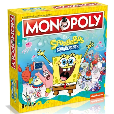 Monopoly - Spongebob Squarepants - angol nyelvű társasjáték Monopoly - Spongebob Squarepants - angol nyelvű társasjáték