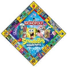 Monopoly - Spongebob Squarepants - angol nyelvű társasjáték Monopoly - Spongebob Squarepants - angol nyelvű társasjáték