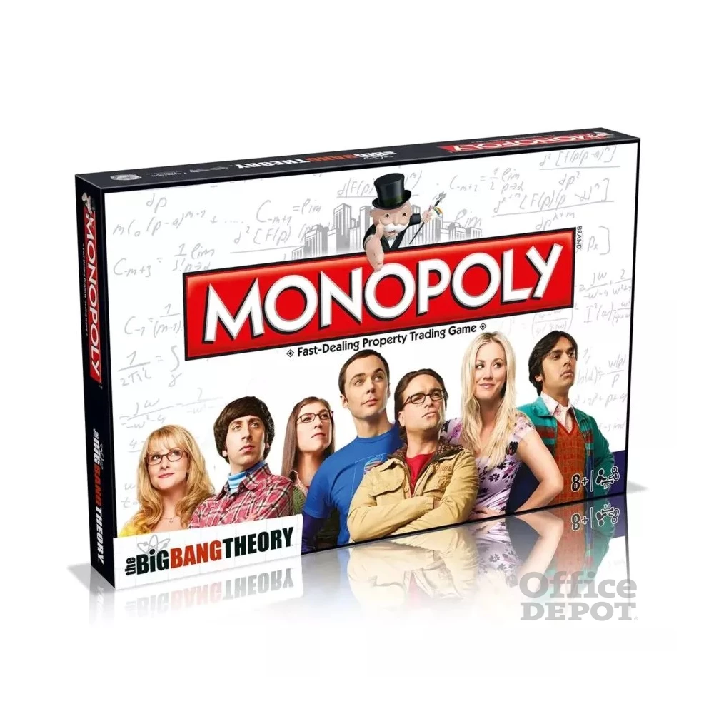 Monopoly - The Big Bang Theory - angol nyelvű társasjáték
