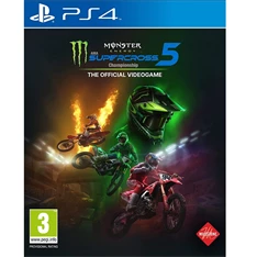 Monster Energy Supercross 5 PS4 játékszoftver Monster Energy Supercross 5 PS4 játékszoftver
