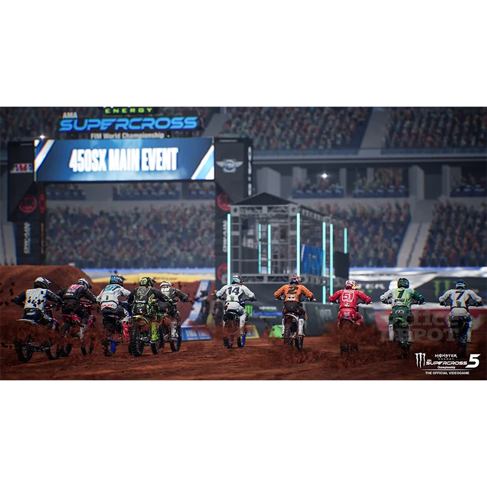 Monster Energy Supercross 5 PS4 játékszoftver