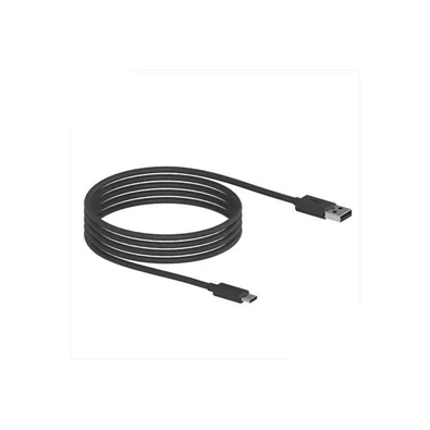 Motorola 2m USB-A/USB-C fekete adat- és töltőkábel