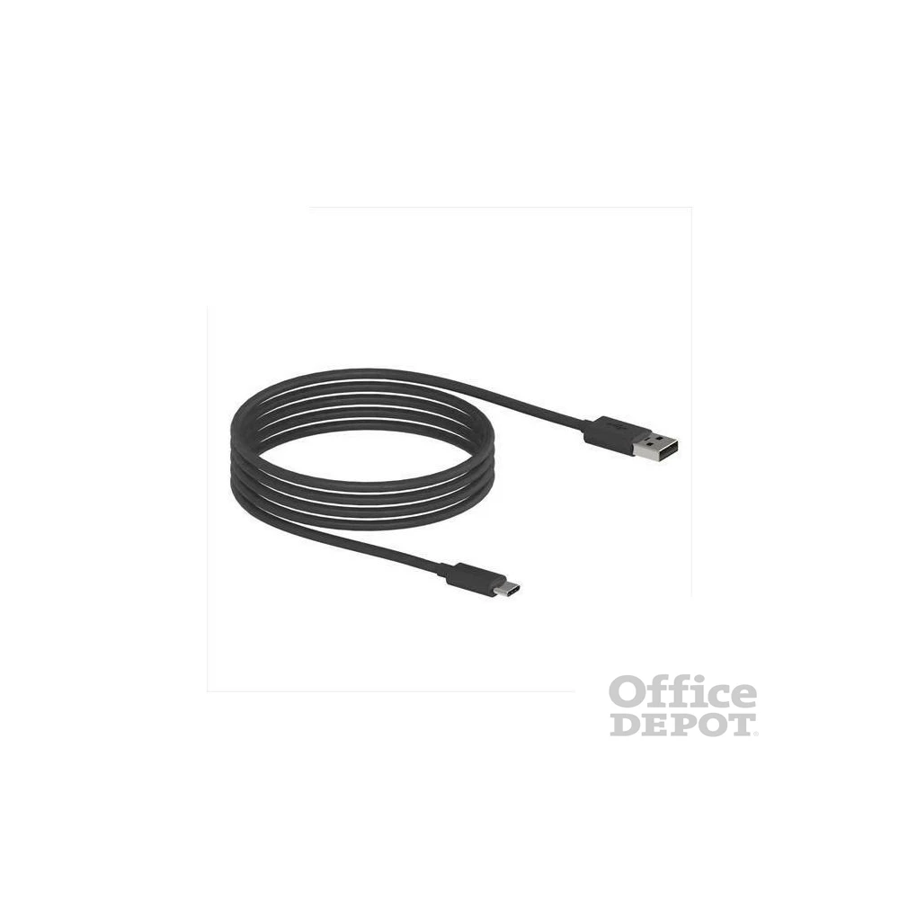 Motorola 2m USB-A/USB-C fekete adat- és töltőkábel