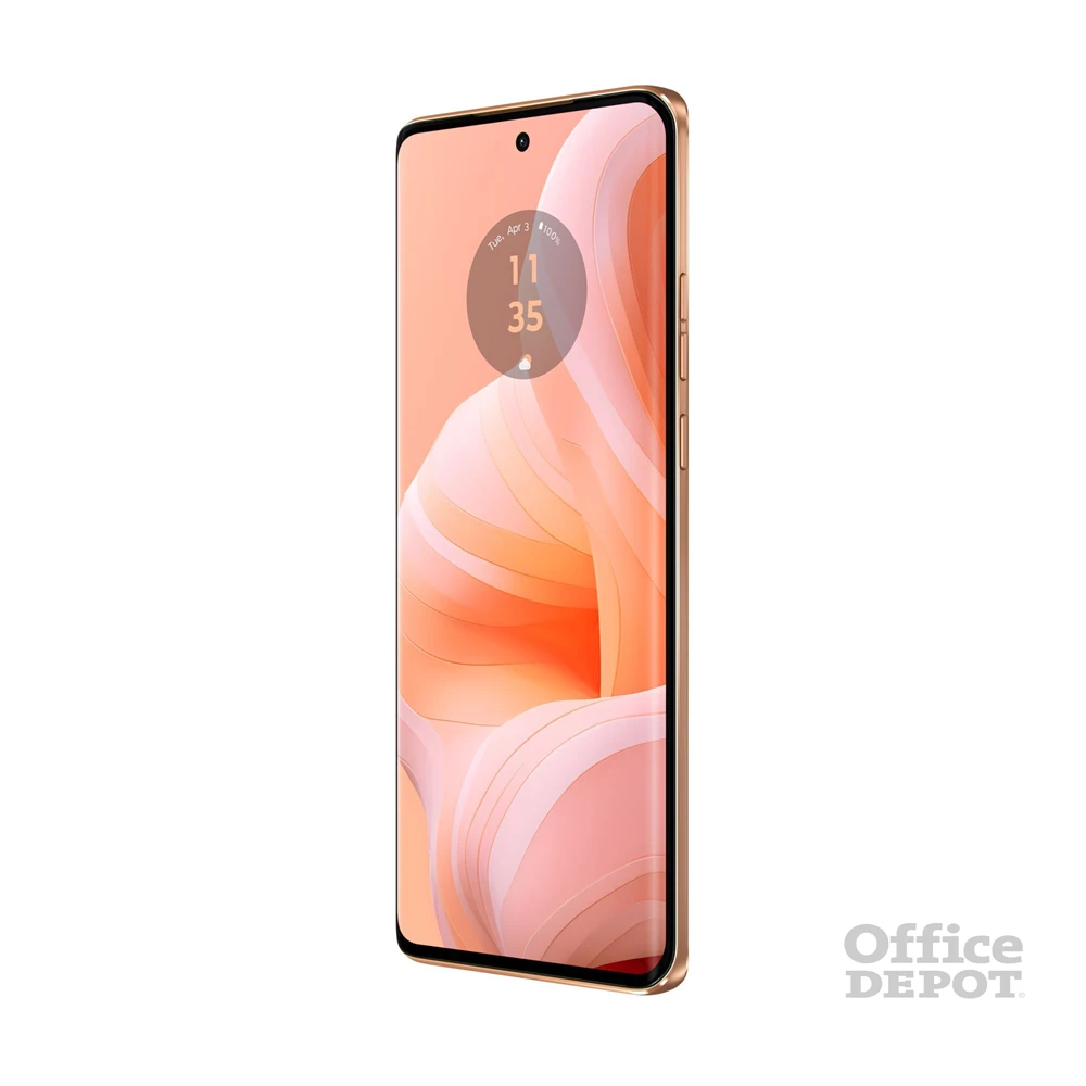 Motorola Edge 40 Neo 12/256GB DualSIM kártyafüggetlen okostelefon - Peach Fuzz (Android) (Újracsomagolt)