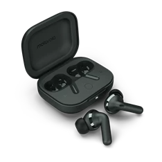 Motorola Moto Buds+ Bluetooth True Wireless Forest Grey szürke fülhallgató Motorola Moto Buds+ Bluetooth True Wireless Forest Grey szürke fülhallgató