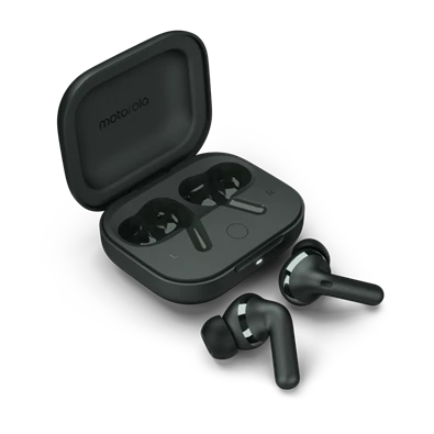 Motorola Moto Buds+ Bluetooth True Wireless Forest Grey szürke fülhallgató Motorola Moto Buds+ Bluetooth True Wireless Forest Grey szürke fülhallgató