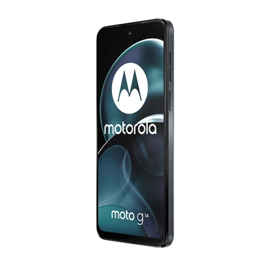 Motorola Moto G14 4/128GB DualSIM kártyafüggetlen okostelefon - Steel Gray (Android) (Újracsomagolt) Motorola Moto G14 4/128GB DualSIM kártyafüggetlen okostelefon - Steel Gray (Android) (Újracsomagolt)