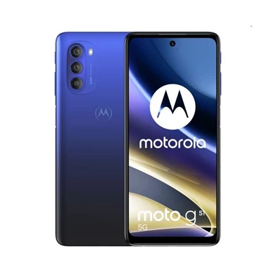 Motorola Moto G51 4/64GB DualSIM kártyafüggetlen okostelefon - (Horizon Blue) kék (Android) (Újracsomagolt)