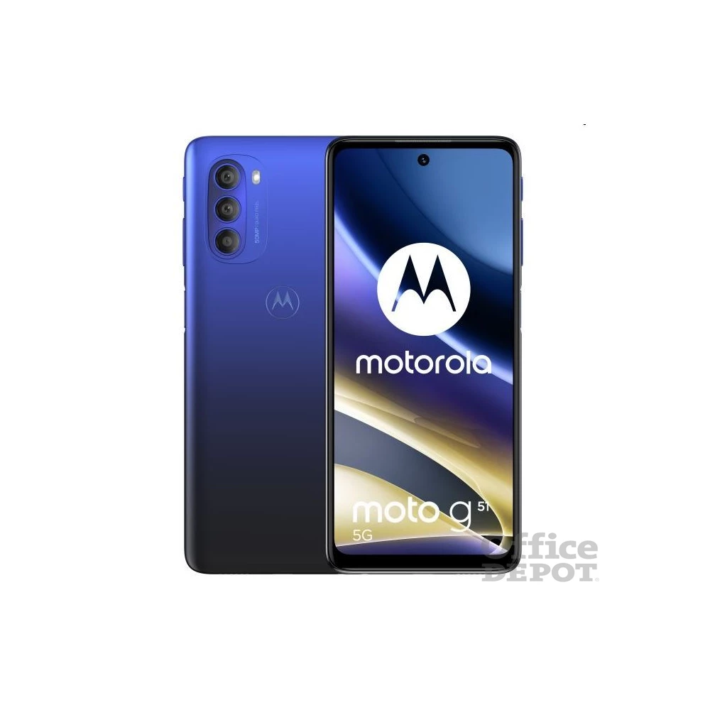 Motorola Moto G51 4/64GB DualSIM kártyafüggetlen okostelefon - (Horizon Blue) kék (Android) (Újracsomagolt)