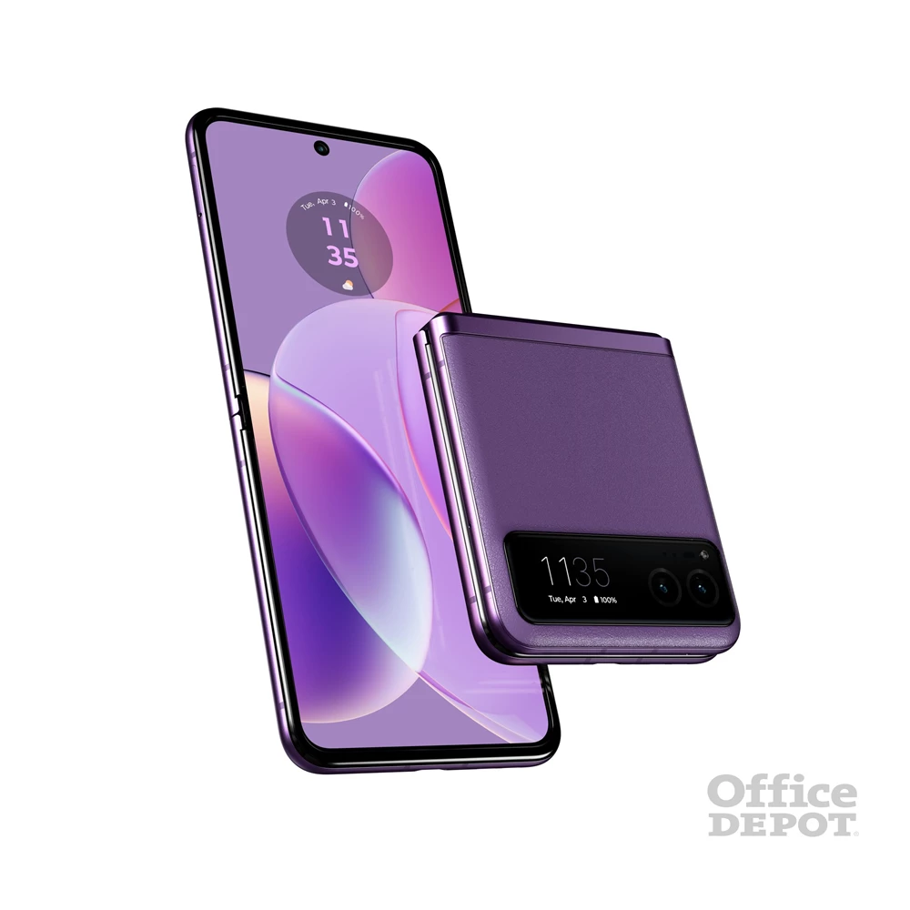 Motorola Razr 40 8/256GB DualSIM kártyafüggetlen okostelefon - lila (Android)