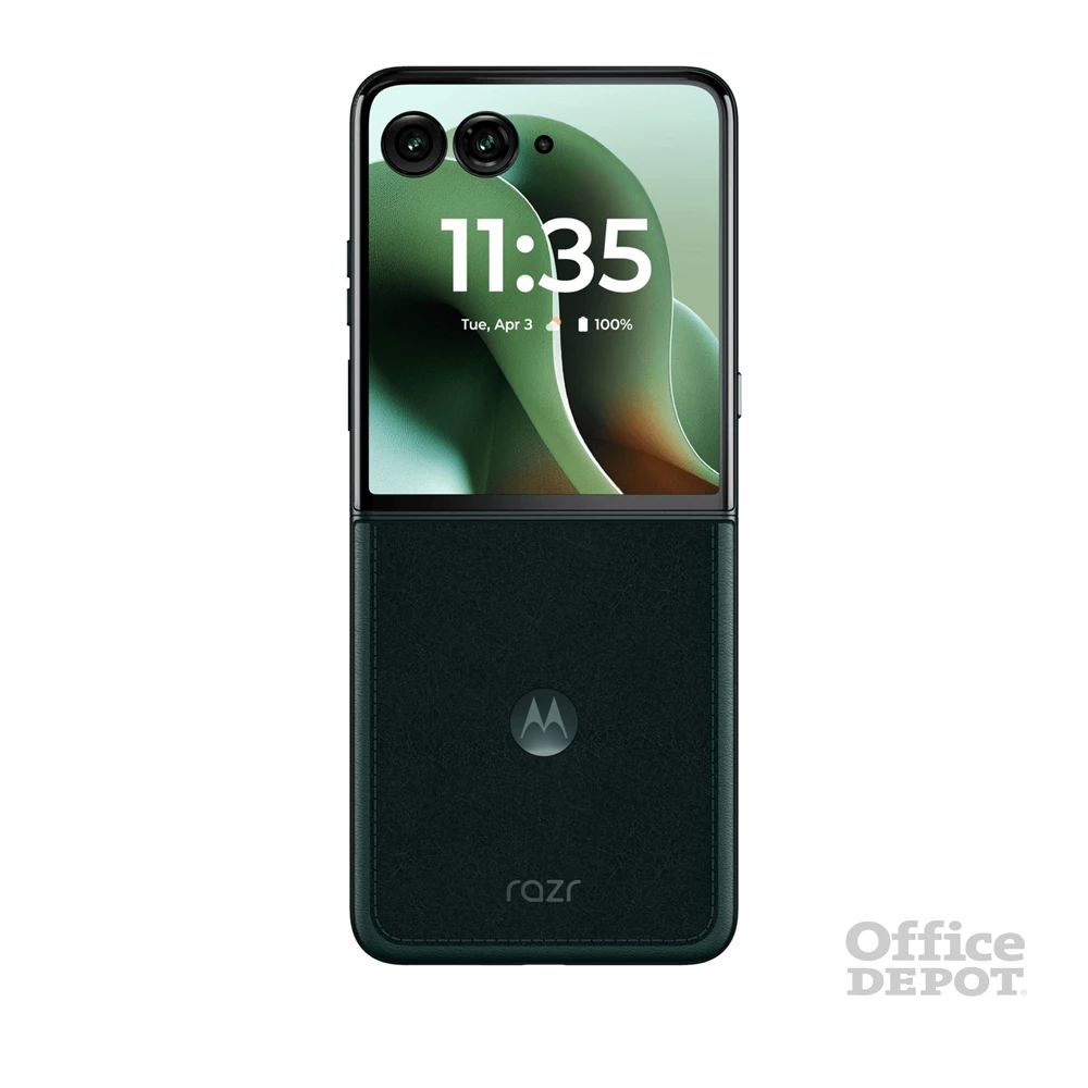 Motorola Razr 60 Ultra 16/512GB DualSIM kártyafüggetlen okostelefon - Pantone Scarab - zöld