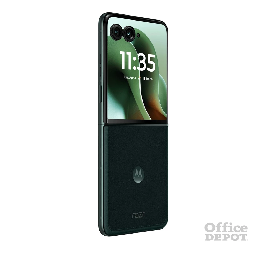 Motorola Razr 60 Ultra 16/512GB DualSIM kártyafüggetlen okostelefon - Pantone Scarab - zöld
