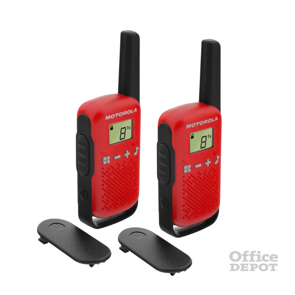 Motorola Talkabout T42 piros walkie talkie (2db)