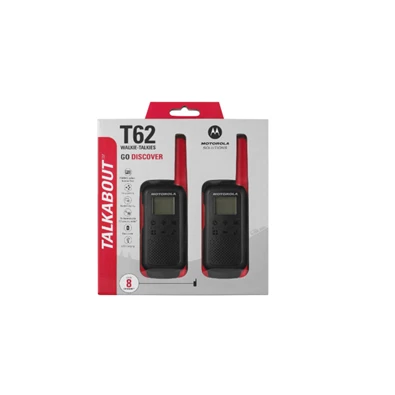 Motorola Talkabout T62 piros walkie talkie (2db) Motorola Talkabout T62 piros walkie talkie (2db)