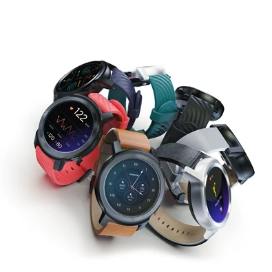 Motorola Watch 100 szilikon pántos fekete okosóra Motorola Watch 100 szilikon pántos fekete okosóra