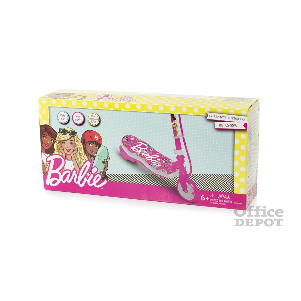 Barbie BB-KS-5.5 5,5" rózsaszín elektromos gyerek roller