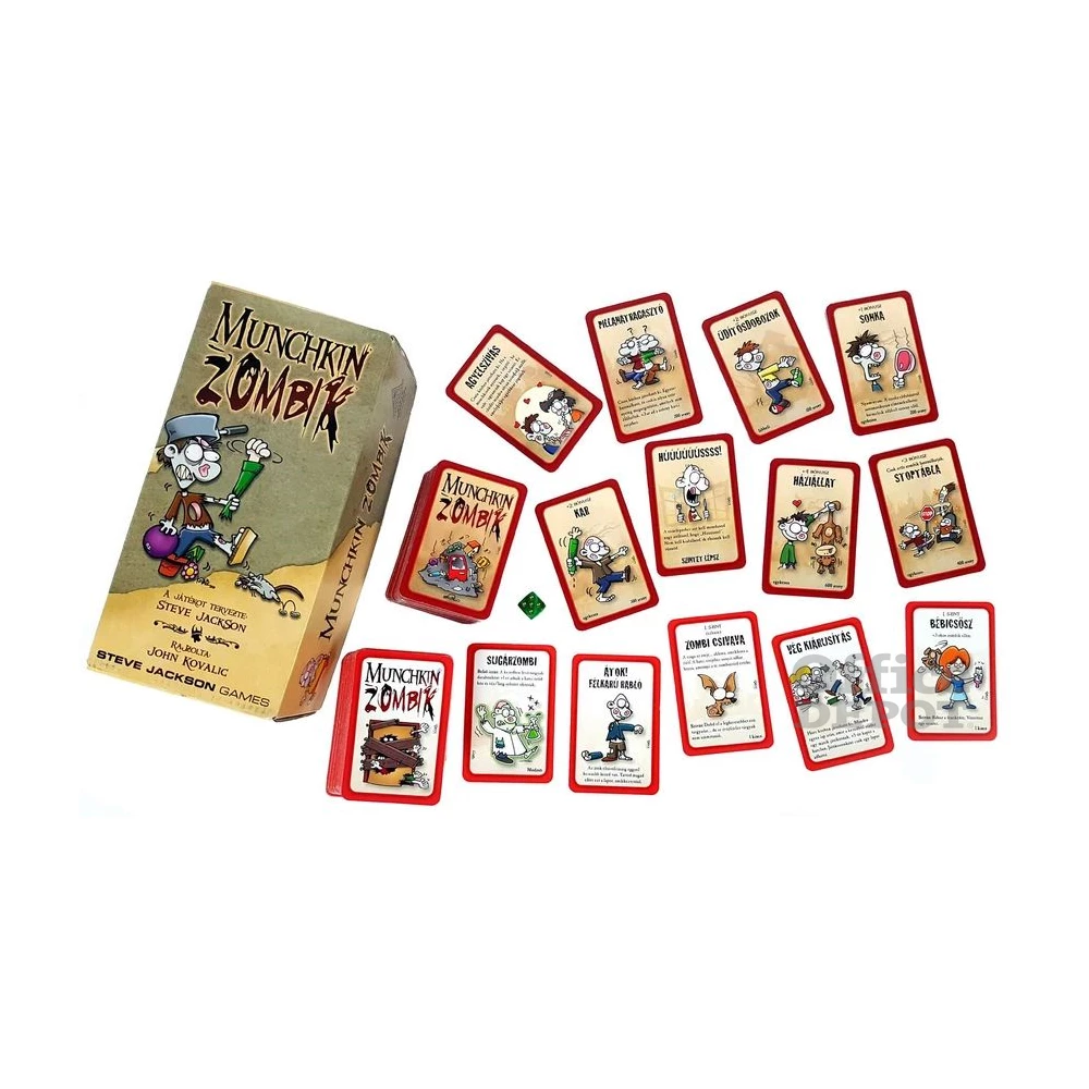 Munchkin Zombik társasjáték