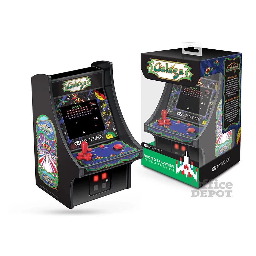 My Arcade DGUNL-3222 Galaga Micro Player Retro Arcade 6.75" hordozható játékkonzol