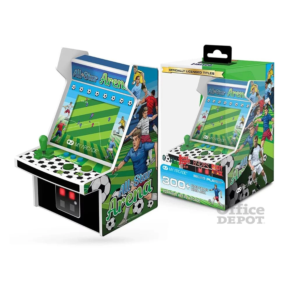 My Arcade DGUNL-4125 All-Star Arena 300+ Micro Player Retro Arcade 6.75" hordozható játékkonzol