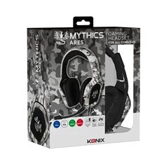 Mythics Ares camouflage vezetékes headset Mythics Ares camouflage vezetékes headset