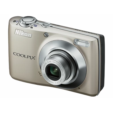NIKON Coolpix L22 digitális fényképezőgép ezüst 12MP