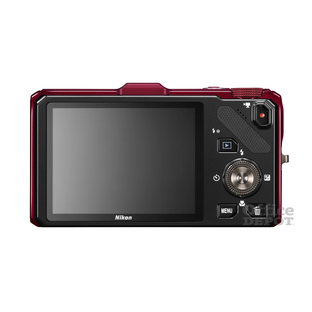NIKON Coolpix S9300 Vörös 16MP digitális fényképezőgép