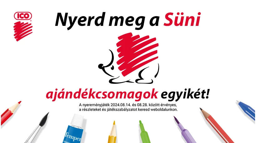 NYERJ ICO SÜNI AJÁNDÉKCSOMAGOT!