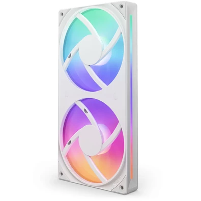 NZXT 240 mm F240 RGB Core fehér hűtőventilátor NZXT 240 mm F240 RGB Core fehér hűtőventilátor