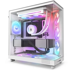 NZXT 240 mm F240 RGB Core fehér hűtőventilátor NZXT 240 mm F240 RGB Core fehér hűtőventilátor