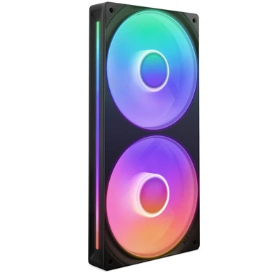 NZXT 240 mm F240 RGB Core fekete hűtőventilátor NZXT 240 mm F240 RGB Core fekete hűtőventilátor