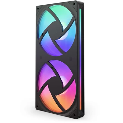 NZXT 240 mm F240 RGB Core fekete hűtőventilátor NZXT 240 mm F240 RGB Core fekete hűtőventilátor