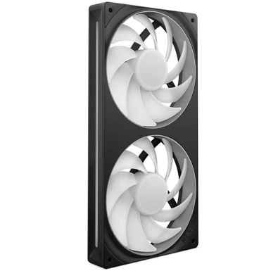 NZXT 240 mm F240 RGB Core fekete hűtőventilátor NZXT 240 mm F240 RGB Core fekete hűtőventilátor