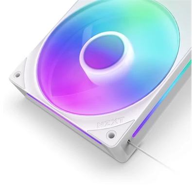 NZXT 280 mm F280 RGB Core fehér hűtőventilátor NZXT 280 mm F280 RGB Core fehér hűtőventilátor