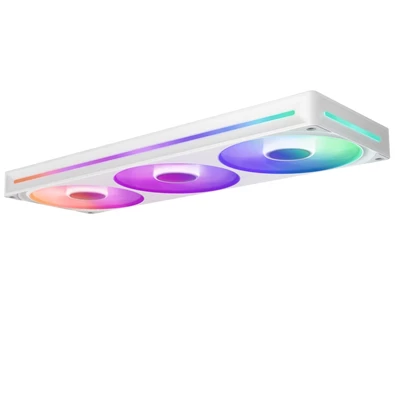 NZXT 360 mm F360 RGB Core fehér hűtőventilátor NZXT 360 mm F360 RGB Core fehér hűtőventilátor