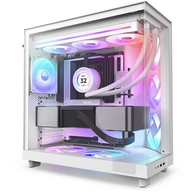 NZXT 360 mm F360 RGB Core fehér hűtőventilátor NZXT 360 mm F360 RGB Core fehér hűtőventilátor