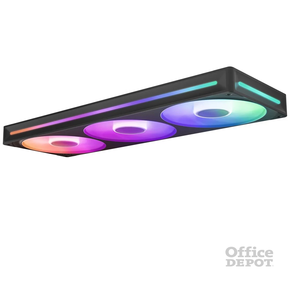 NZXT 360 mm F360 RGB Core fekete hűtőventilátor