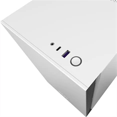 NZXT H210 Fekete-Fehér (Táp nélküli) ablakos mini-ITX ház NZXT H210 Fekete-Fehér (Táp nélküli) ablakos mini-ITX ház