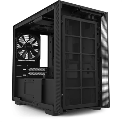 NZXT H210 Fekete (Táp nélküli) ablakos mini-ITX ház NZXT H210 Fekete (Táp nélküli) ablakos mini-ITX ház