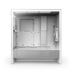 NZXT H5 Flow (2024) fehér (táp nélküli) ablakos mATX ház NZXT H5 Flow (2024) fehér (táp nélküli) ablakos mATX ház