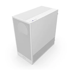 NZXT H5 Flow (2024) fehér (táp nélküli) ablakos mATX ház NZXT H5 Flow (2024) fehér (táp nélküli) ablakos mATX ház